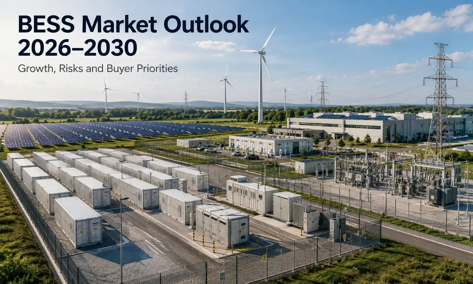 BESS Market Outlook 2026-2030: rendimenti e rischi